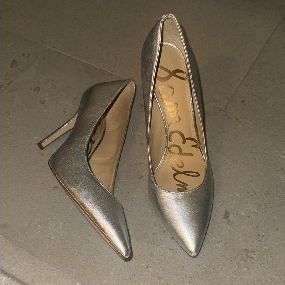 Sam Edelman Silver Women's Heels